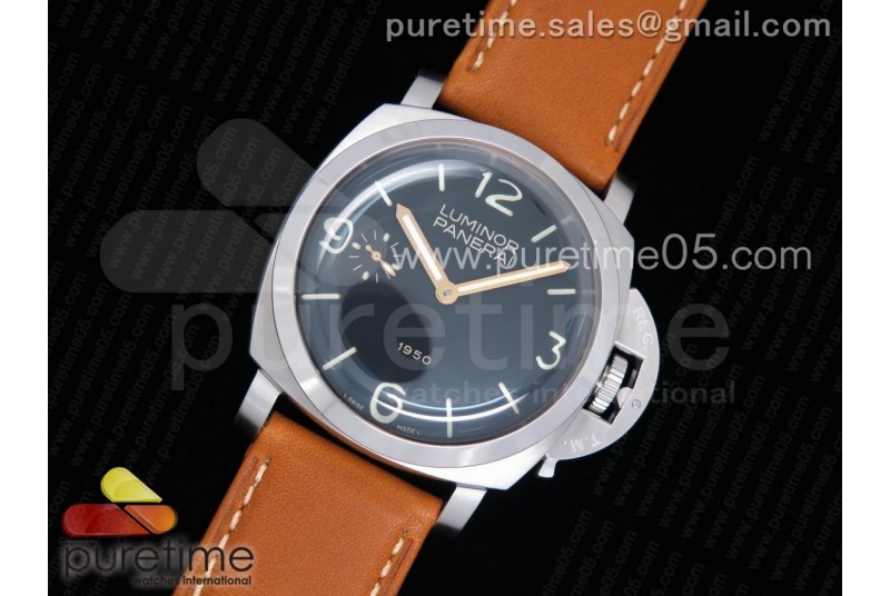 PAM127 E Noob 1 1 Best Edition on Brown Leather Strap A6497 with Y