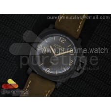 PAM375 N V6F Best Edition Brown Dial on Brown Asso Strap P3000