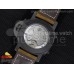 PAM580 Q Real Ceramic V6F Black Dial on Brown Asso Strap P.9100