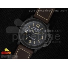 PAM785 A (PAM594) Q V6F 1:1 Best Edition on Thick Brown Leather Strap P5000