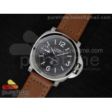 PAM005 N V6F 1:1 Best Edition on Brown Leather Strap A6497