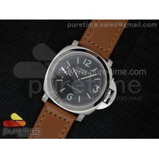 PAM111 N V6F 1:1 Best Edition on Brown Leather Strap A6497