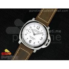 PAM563 P V6F Best Edition White Dial on Brown ASSO Strap P5000