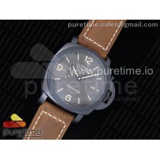 PAM386 M VSF 1:1 Best Edition on Brown Asso Strap P.9000 Super Clone V2