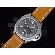 PAM240 Titanium Brown Dial on Light Brown Leather Strap A7750