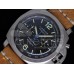 PAM253I Luminer Regatta Flyback Chrono 1950 Ultimate Edition on Custom Light Brown Leathe Strap