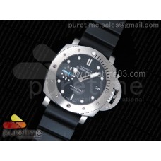 PAM682 T Luminor Submersible ZF 1:1 Best Edition on Black Rubber Strap P.9010 (Free Leather Strap)