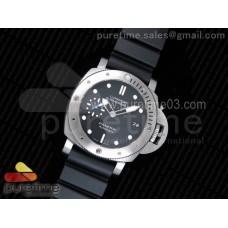 PAM682 Luminor Submersible XF 1:1 Best Edition on Black Rubber Strap P.9010 V2