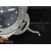 PAM305 L Titanium Lite V6F 1:1 Best Edition on Black Rubber Strap P9000