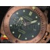 PAM382 N Bronzo SF Best Edition on Brown Distressed Calfskin Strap P9000 Clone