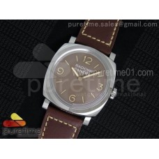 PAM662 R SF Best Edition  on Brown Leather Strap P.3000 Super Clone