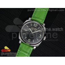 PAM574 R V6F 1:1 Best Edition on Green Leather Strap P.1000