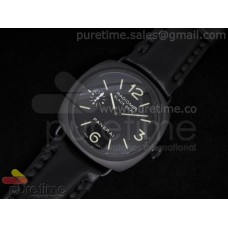 Radiomir Black Seal PVD Black Dial on Black Leather Strap A6497